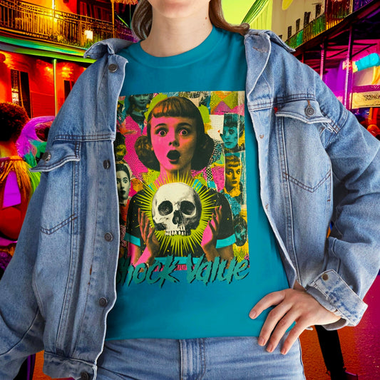 Personalized Pop Art Shirt | Shock Value Graphic Tee