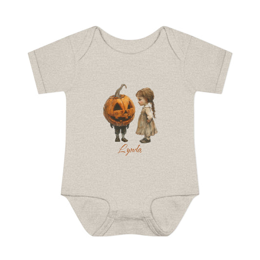 Personalized Halloween Cute Spooky Baby Bodysuit