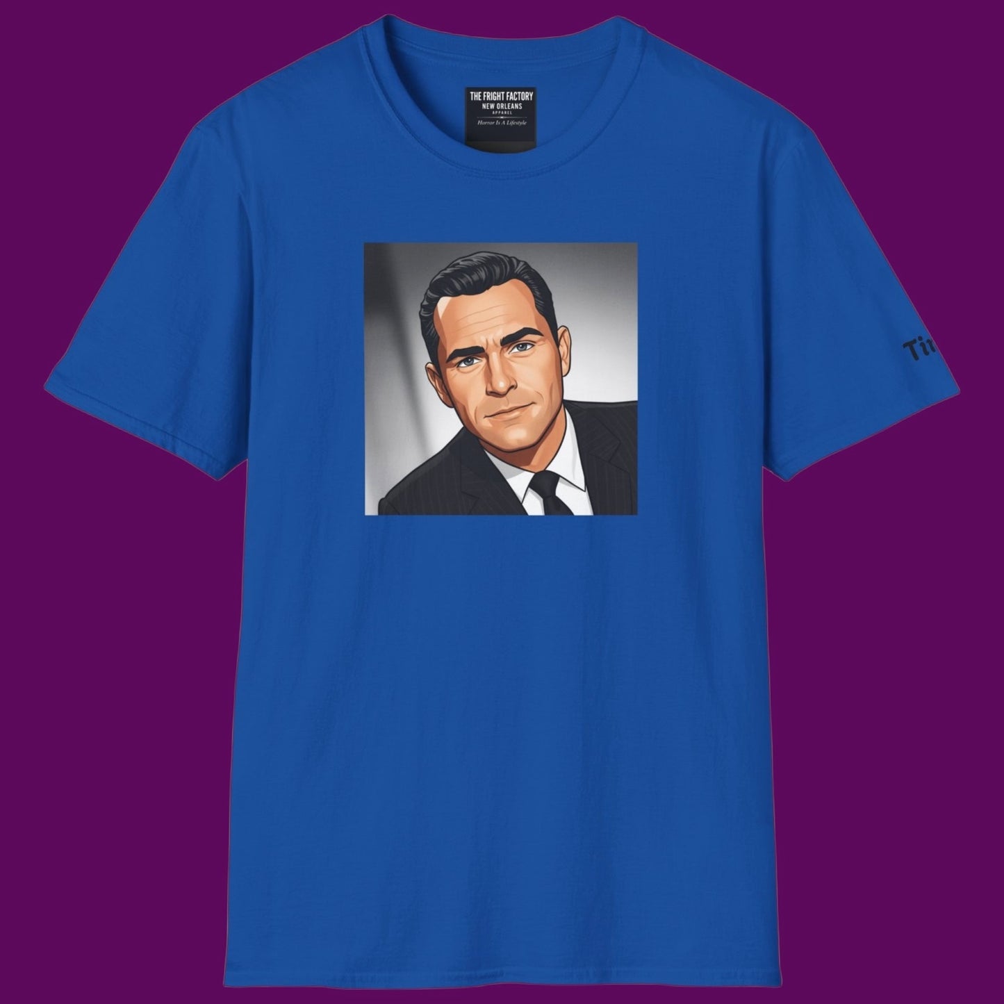 Rod Serling The Twilight Zone Graphic Tee | Retro Sci-Fi Unisex Shirt
