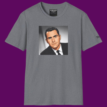 Rod Serling The Twilight Zone Graphic Tee | Retro Sci-Fi Unisex Shirt