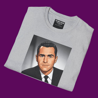 Rod Serling The Twilight Zone Graphic Tee | Retro Sci-Fi Unisex Shirt