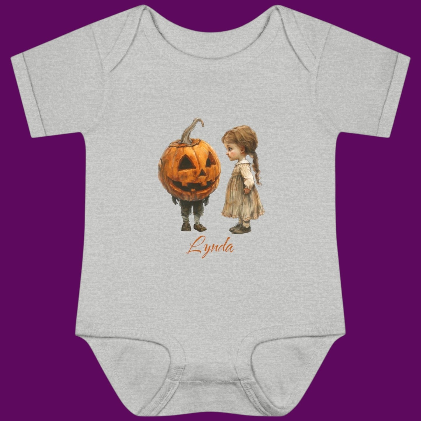 Personalized Devil Baby Bodysuit | Infant First Halloween Costume