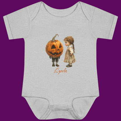 Personalized Devil Baby Bodysuit | Infant First Halloween Costume