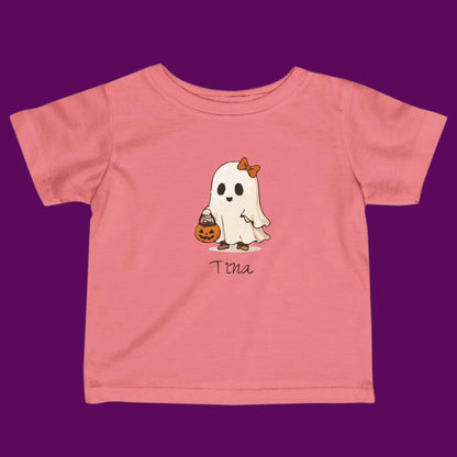 Custom Name Toddler First Halloween Shirt | Daddy's Little Boo Tee