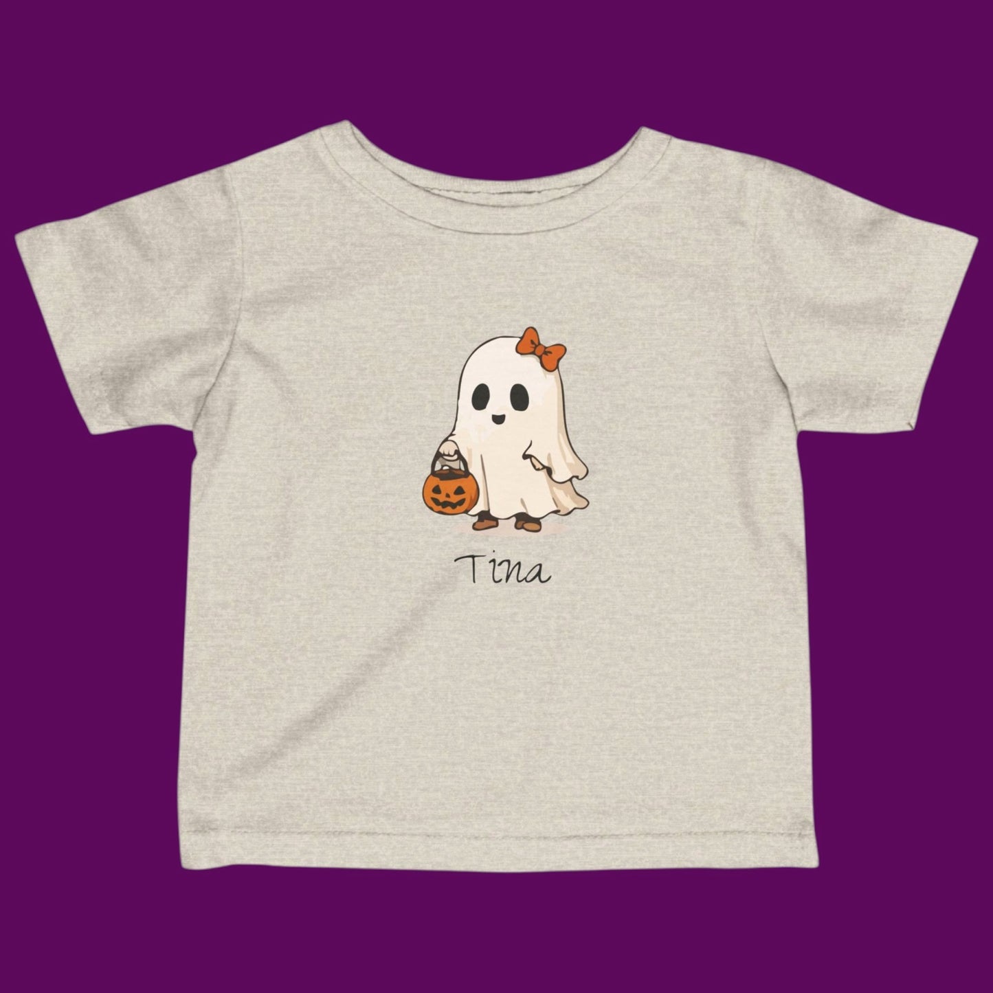 Custom Name Toddler First Halloween Shirt | Daddy's Little Boo Tee
