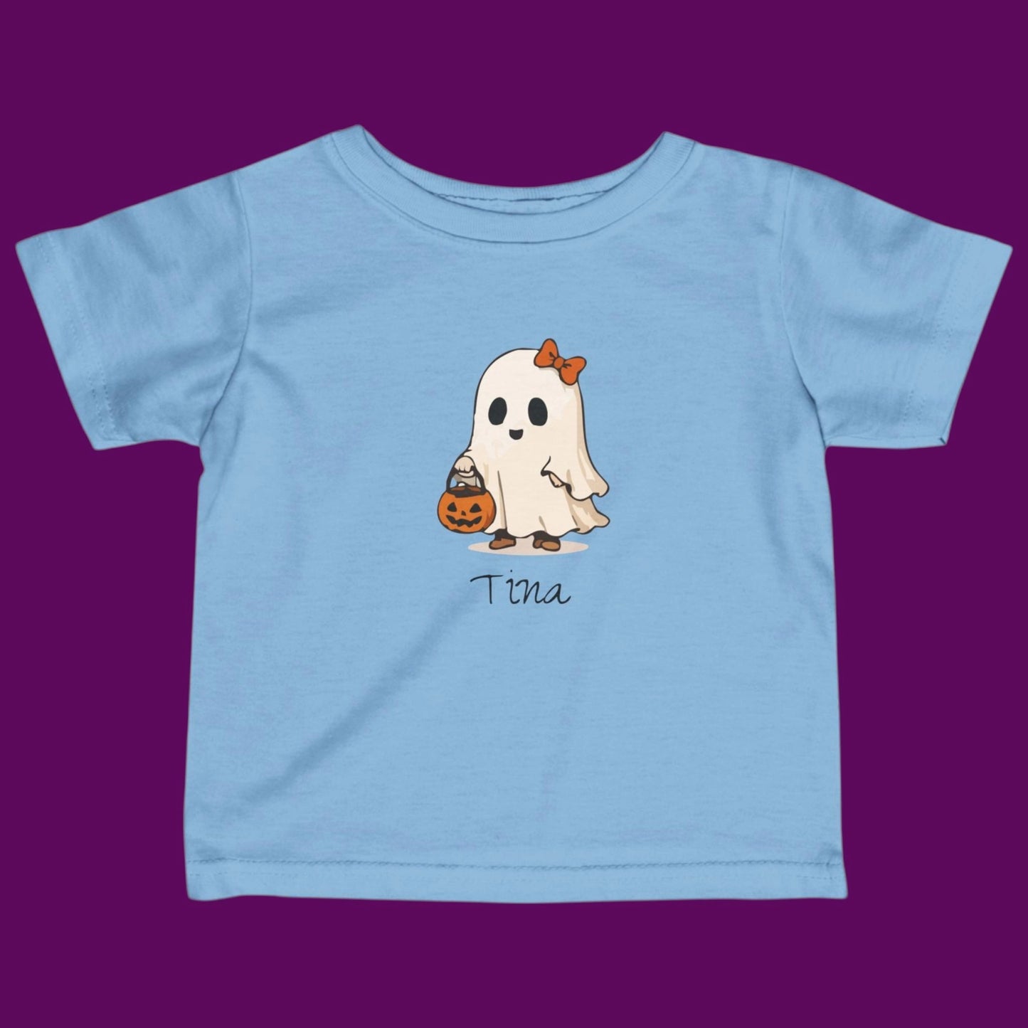 Custom Name Toddler First Halloween Shirt | Daddy's Little Boo Tee