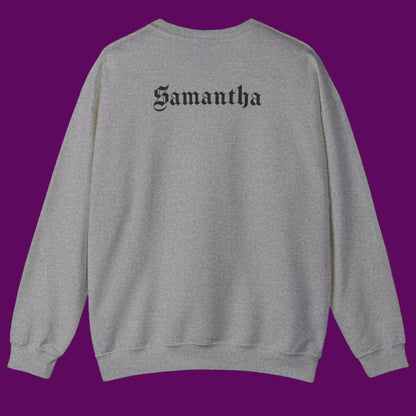 Pretty But Poised Personalized Crewneck | Dorm Room Lounge Sweatshirt