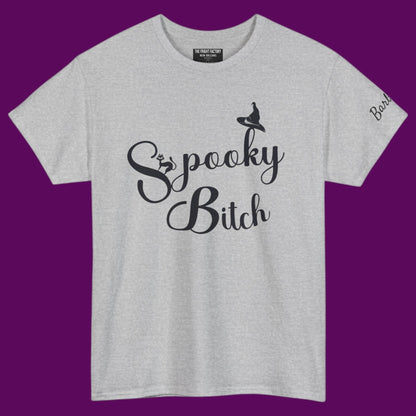 Personalized Spooky Bitch Graphic Tee | Cute Halloween T-Shirts