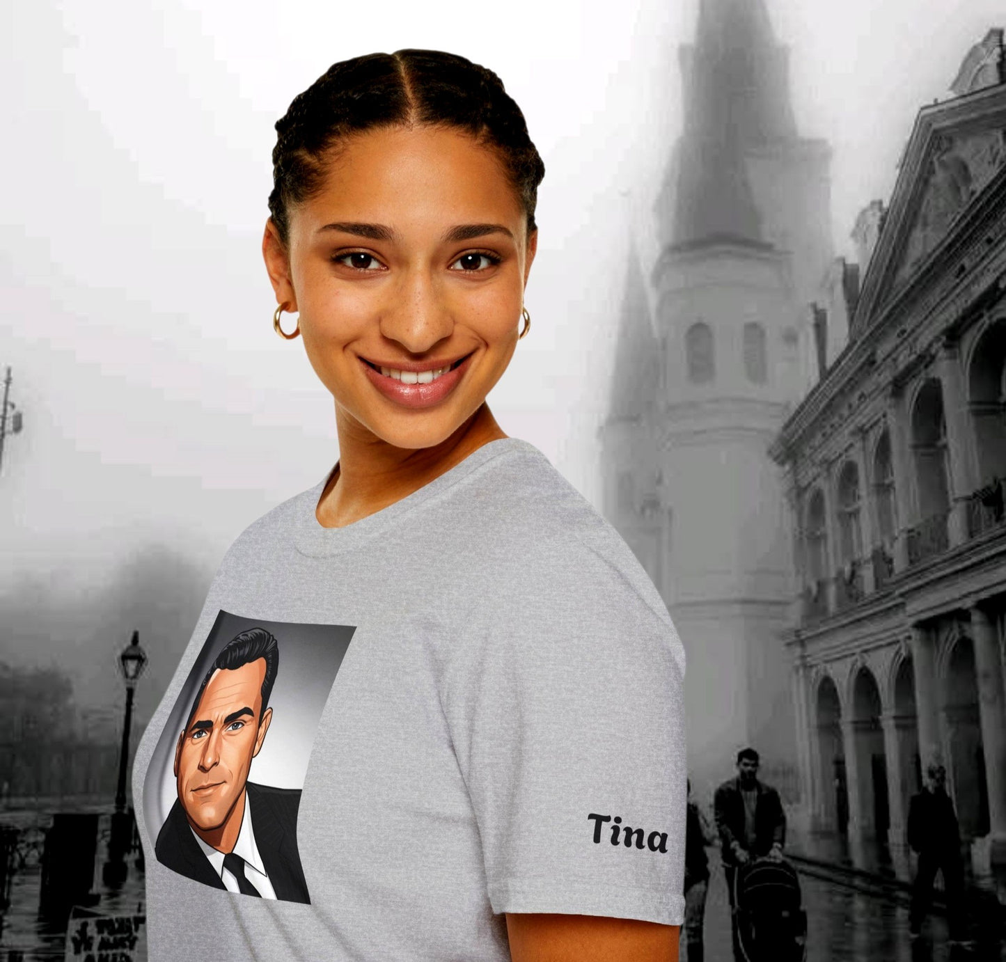 Rod Serling The Twilight Zone Graphic Tee | Retro Sci-Fi Unisex Shirt